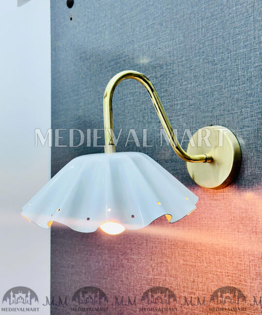 MEDIEVALMART FR Applique Murale en Laiton Fabriquée à la Main : Luminaire