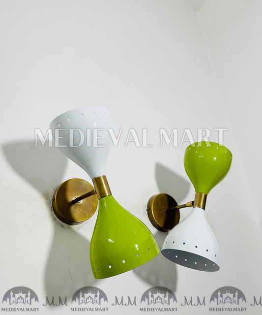 MEDIEVALMART FR Applique Murale Scarabée Vintage en Laiton : Luminaire Mural Mid-Century Modern