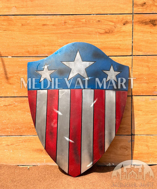 MEDIEVALMART FR Bouclier Endommagé de Steve Rogers – First Avengers | Cadeau pour Cosplay