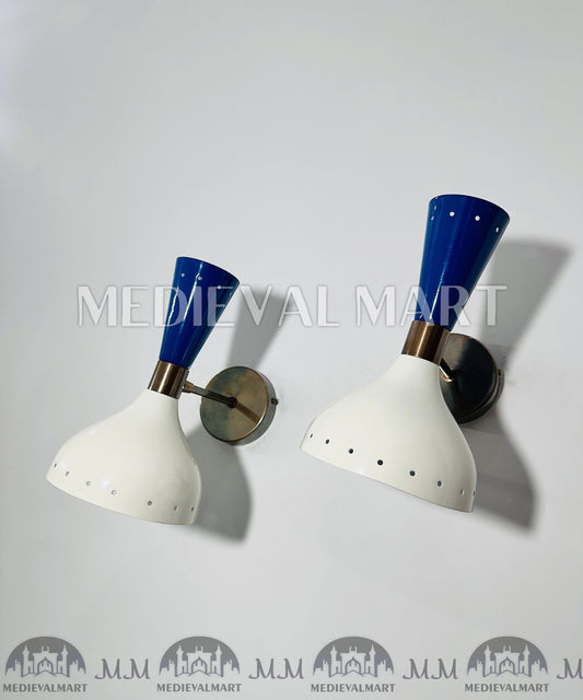 MEDIEVALMART FR Applique Murale Scarabée Vintage en Laiton : Luminaire Mural Mid-Century Modern