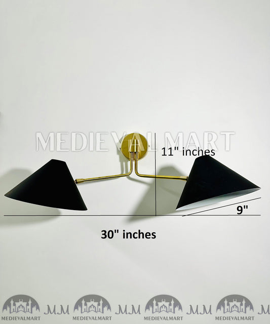 MEDIEVALMART FR Applique Murale en Laiton Fabriquée à la Main : Luminaire