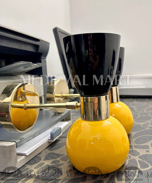 MEDIEVALMART FR Applique Murale en Laiton Fabriquée à la Main : Luminaire