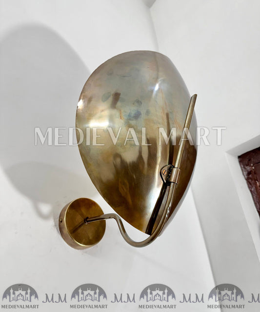 MEDIEVALMART FR Applique Murale Scarabée Vintage en Laiton : Luminaire Mural Mid-Century Modern