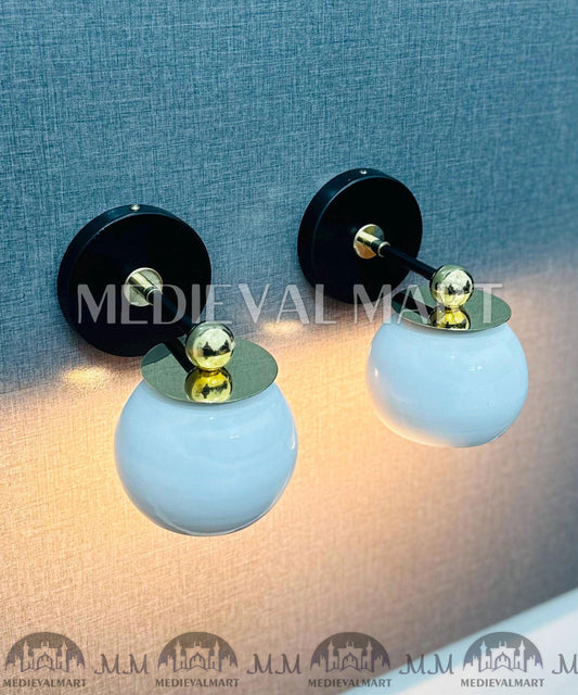 MEDIEVALMART FR Applique Murale Scarabée Vintage en Laiton : Luminaire Mural Mid-Century Modern