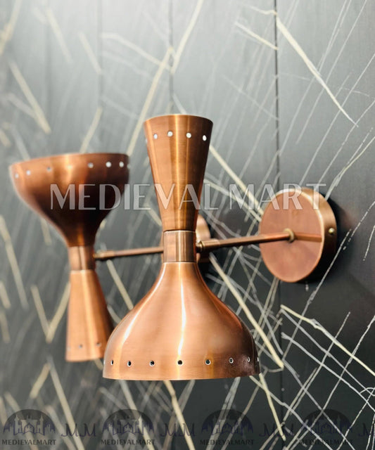 MEDIEVALMART FR Applique Murale en Laiton Fabriquée à la Main : Luminaire