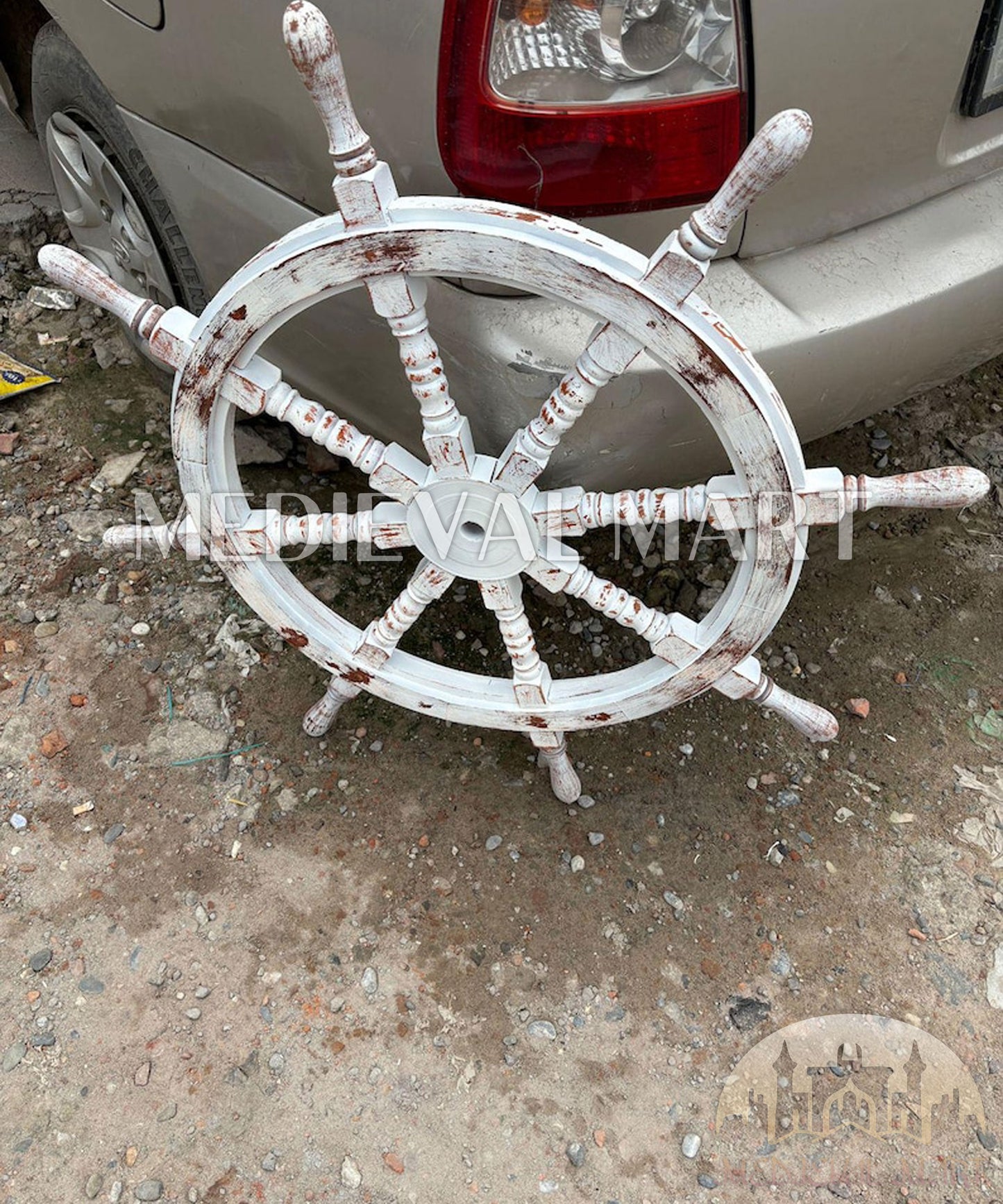 MEDIEVALMART FR Armure de Combat du XIVe Siècle – Ensemble Complet d’Armure de Buhurt avec Bassinet Klappvisor & Épée