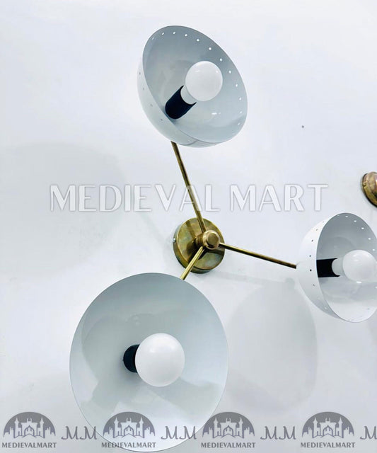 MEDIEVALMART FR Ensemble De Gantelets Dorés Inspirés De Sauron Witcher LOTR Avec Étoile Bleue – Gants D’Armure Cosplay