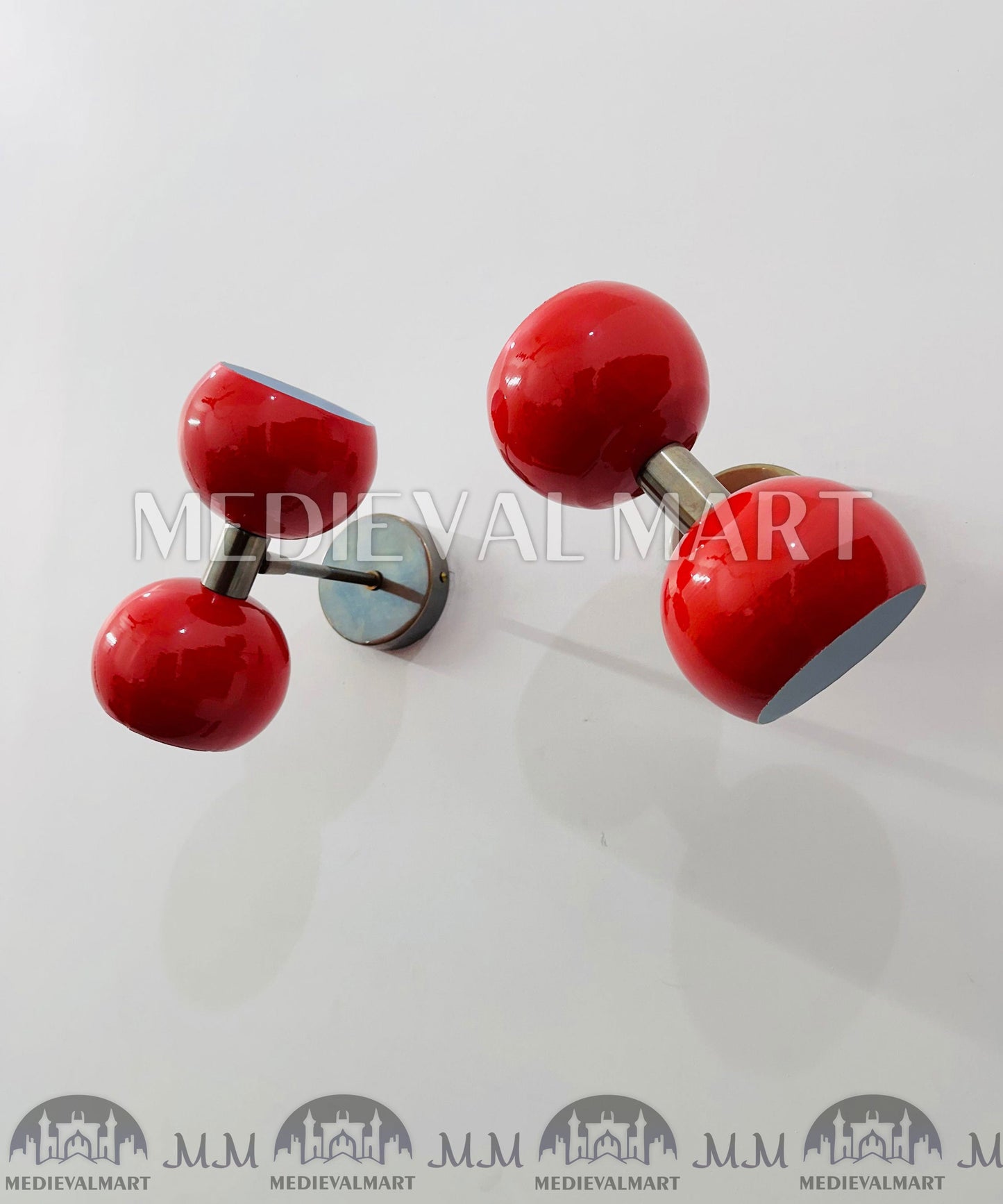 MEDIEVALMART FR Applique Murale Scarabée Vintage en Laiton : Luminaire Mural Mid-Century Modern