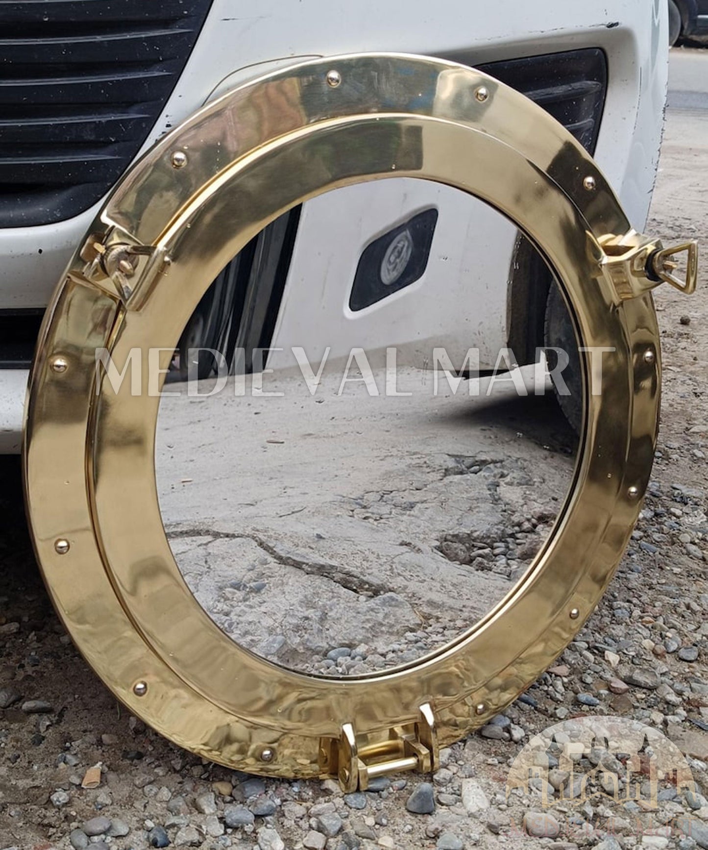 MEDIEVALMART FR Armure de Combat du XIVe Siècle – Ensemble Complet d’Armure de Buhurt avec Bassinet Klappvisor & Épée