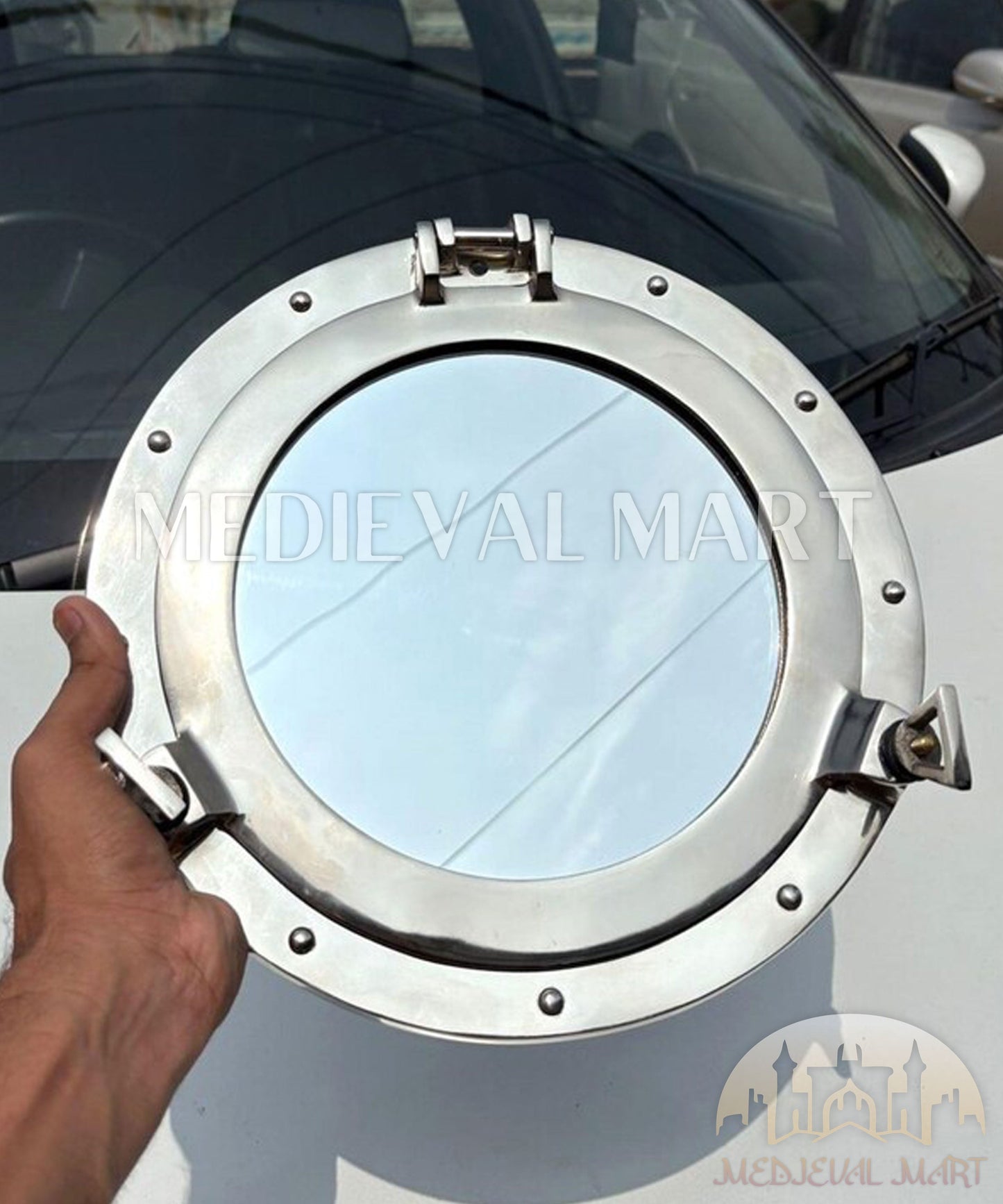 MEDIEVALMART FR Armure de Combat du XIVe Siècle – Ensemble Complet d’Armure de Buhurt avec Bassinet Klappvisor & Épée