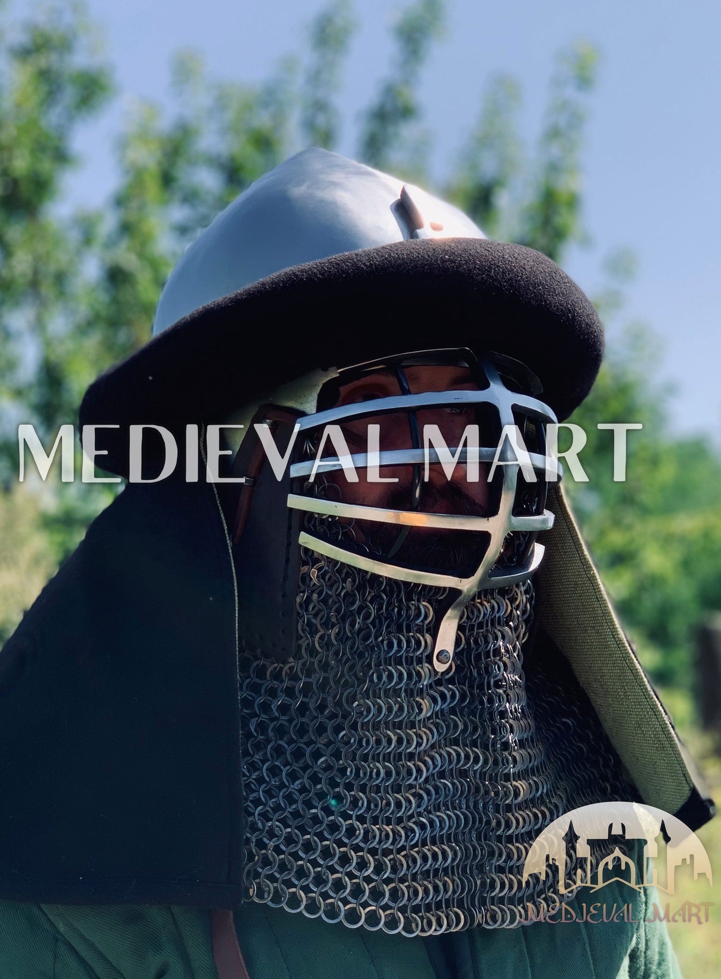 MEDIEVALMART FR Ensemble Exclusif De Gantelets Noirs Inspirés De Sauron Witcher LOTR Avec Décor Doré