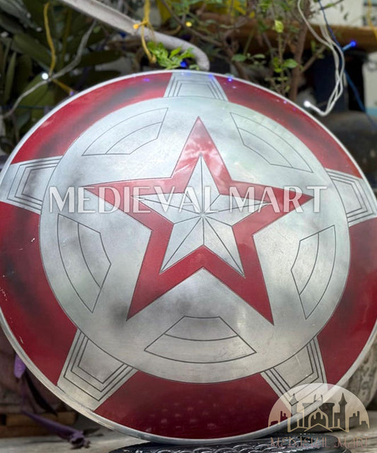 MEDIEVALMART FR Bouclier Endommagé de Steve Rogers – First Avengers | Cadeau pour Cosplay