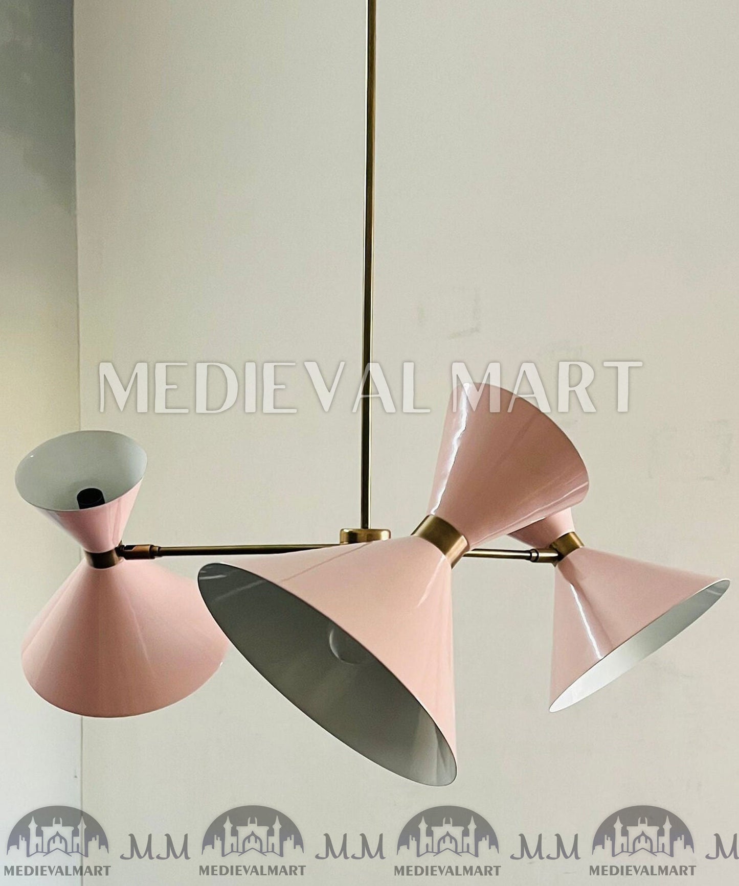 MEDIEVALMART FR Ensemble De Gantelets Dorés Inspirés De Sauron Witcher LOTR Avec Étoile Bleue – Gants D’Armure Cosplay