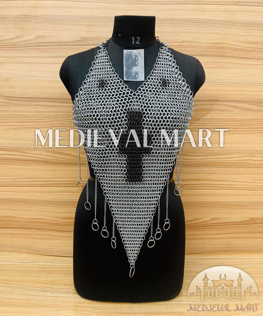 MEDIEVALMART FR Bouclier Viking Iconique Valhalla Noir/Gris – Ivar le Désossé avec Pointes en Fer | Cadeau pour Papa