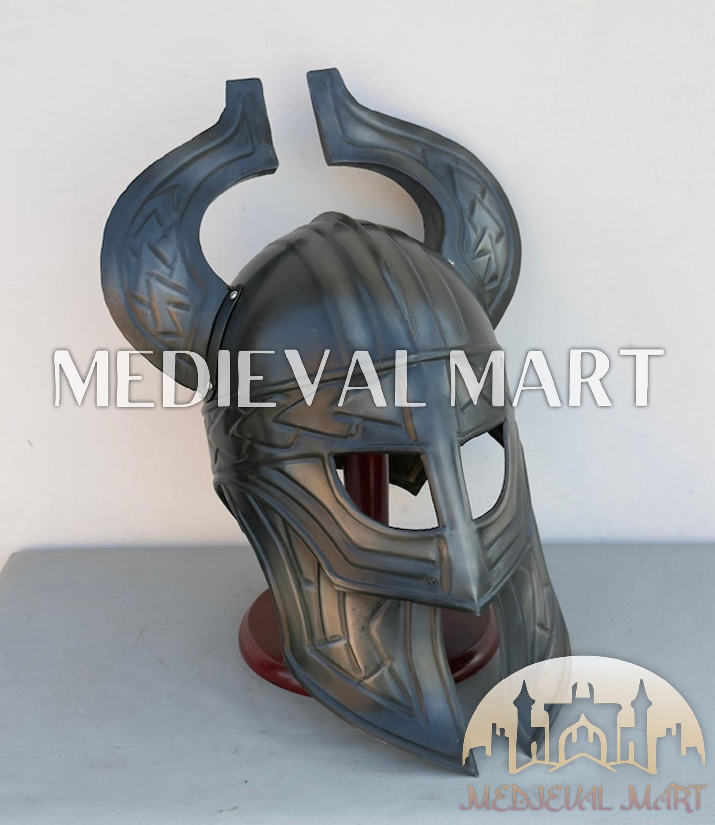 MEDIEVALMART FR Longue-Vue Nautique Antique 50X en Laiton – Télescope Portable de 18" pour Décoration Nautique