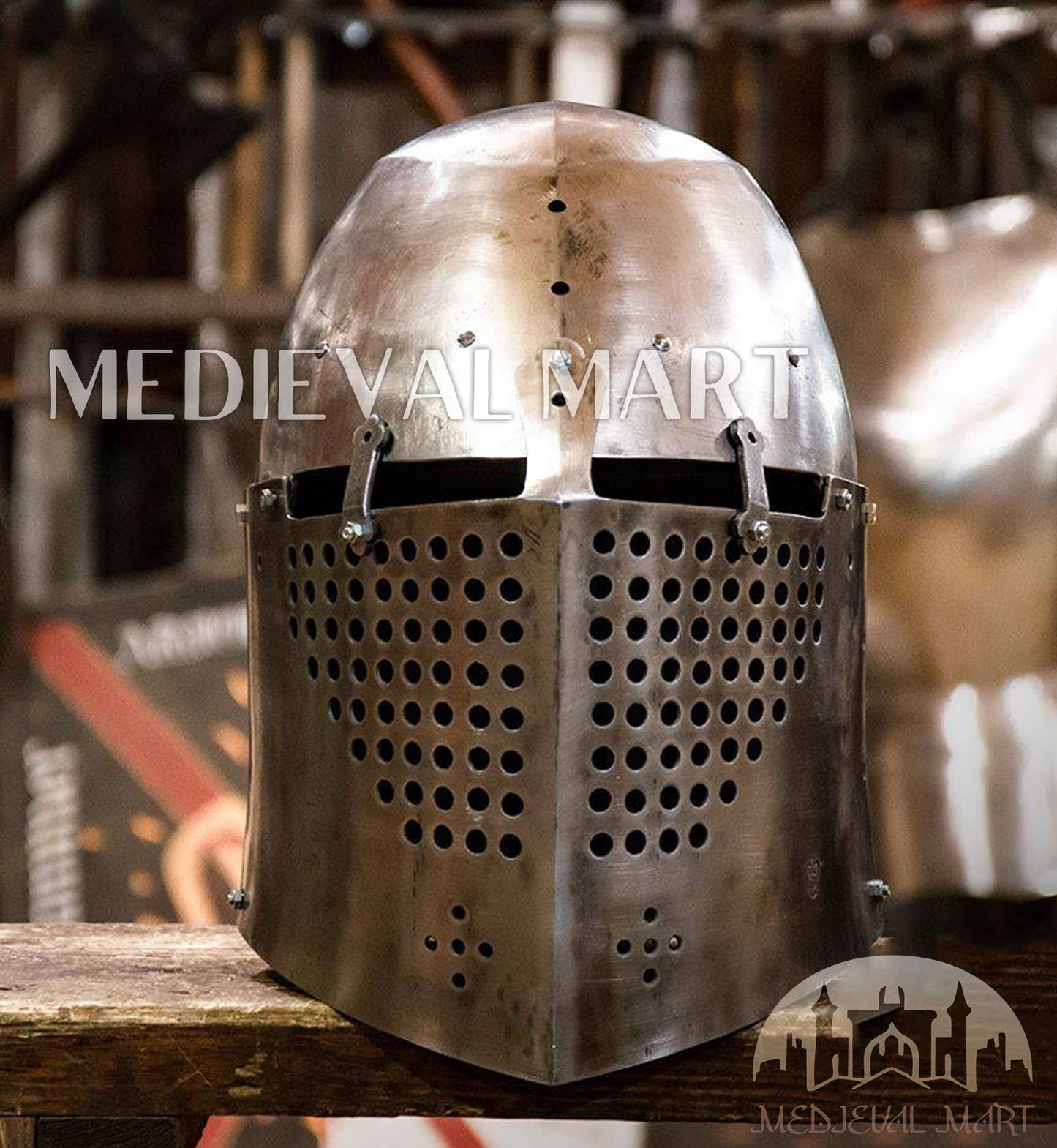 MEDIEVALMART FR Ensemble Exclusif De Gantelets Noirs Inspirés De Sauron Witcher LOTR Avec Décor Doré