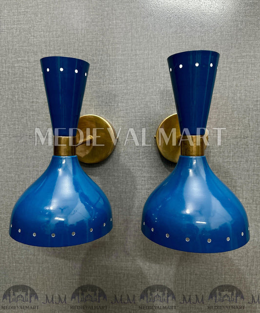 MEDIEVALMART FR Applique Murale Scarabée Vintage en Laiton : Luminaire Mural Mid-Century Modern