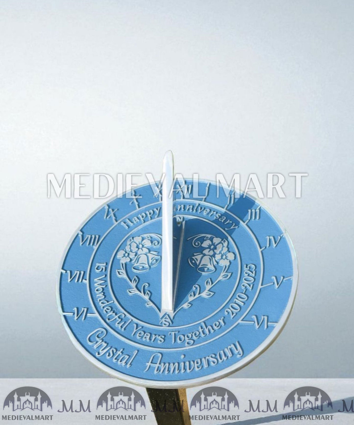 MEDIEVALMART FR Bouclier Viking Iconique Valhalla Noir/Gris – Ivar le Désossé avec Pointes en Fer | Cadeau pour Papa