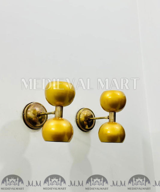 MEDIEVALMART FR Applique Murale Scarabée Vintage en Laiton : Luminaire Mural Mid-Century Modern