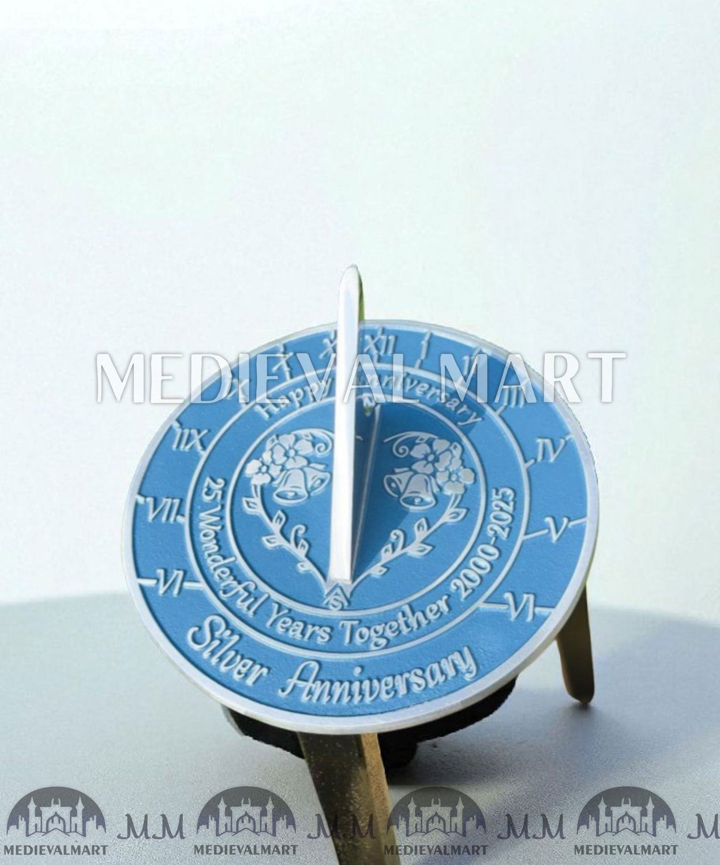 MEDIEVALMART FR Bouclier Viking Iconique Valhalla Noir/Gris – Ivar le Désossé avec Pointes en Fer | Cadeau pour Papa