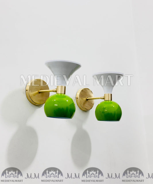 MEDIEVALMART FR Applique Murale en Laiton Fabriquée à la Main : Luminaire