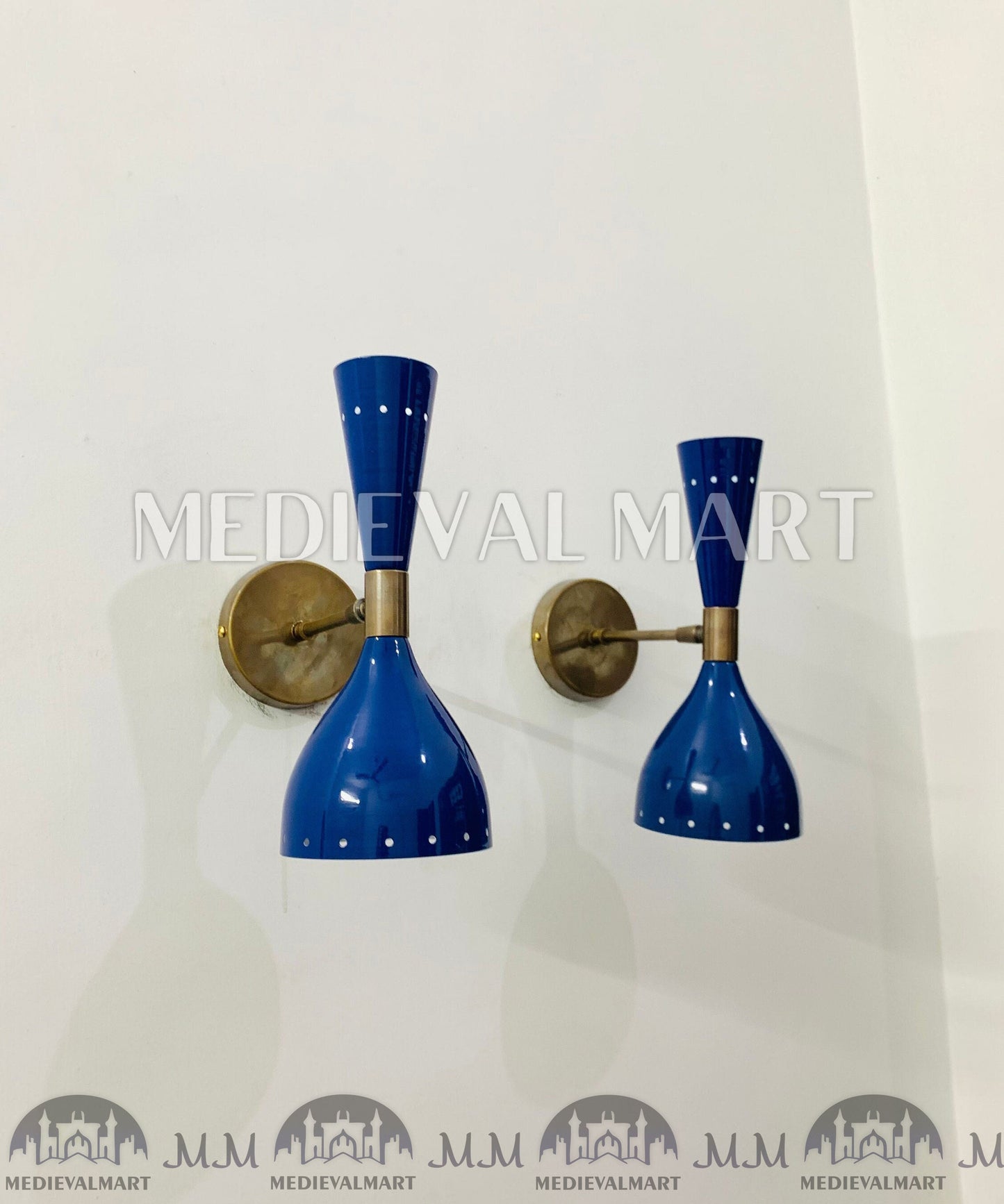 MEDIEVALMART FR Applique Murale en Laiton Fabriquée à la Main : Luminaire