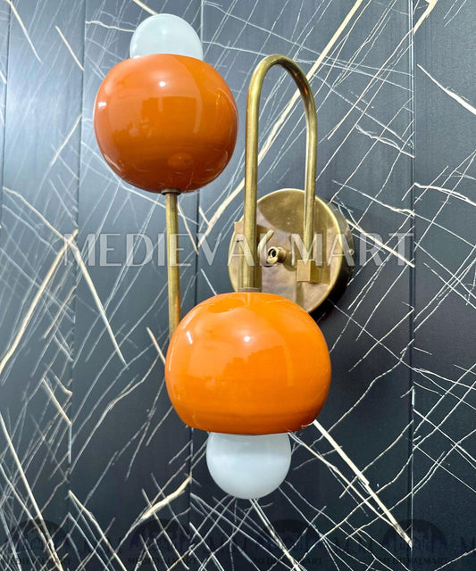 MEDIEVALMART FR Applique Murale en Laiton Fabriquée à la Main : Luminaire