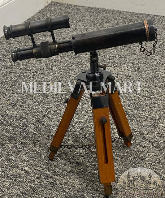 MEDIEVALMART FR Bouclier Médiéval Templier Inspiré de la Croix Zelda & Diable en Bois – Finition Bleue & Or | Cadeau pour Noël