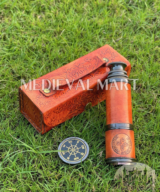 MEDIEVALMART FR Bouclier Médiéval Templier Inspiré de la Croix Zelda & Diable en Bois – Finition Bleue & Or | Cadeau pour Noël