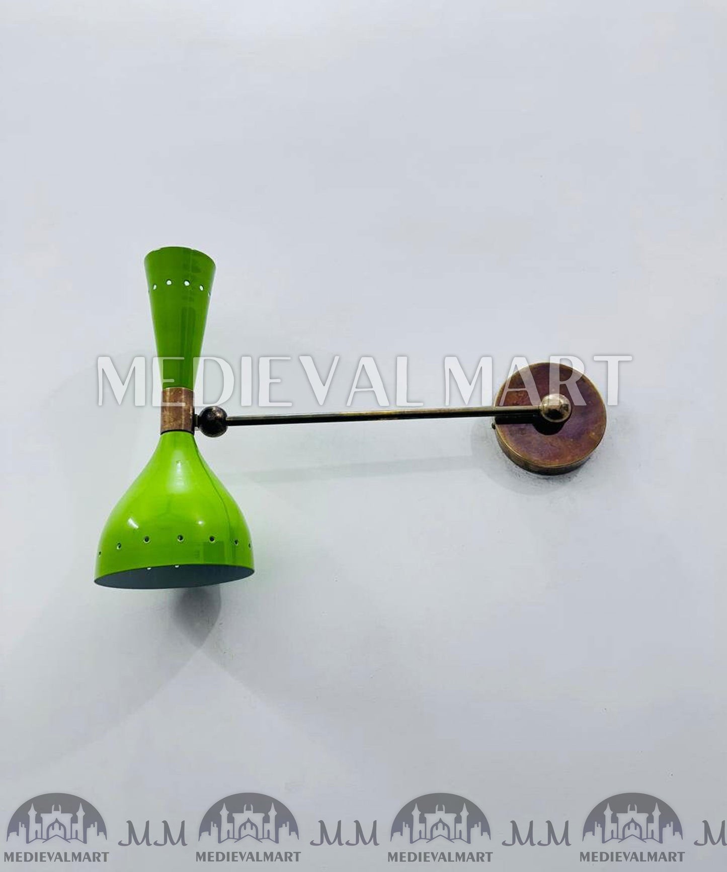 MEDIEVALMART FR Applique Murale en Laiton Fabriquée à la Main : Luminaire