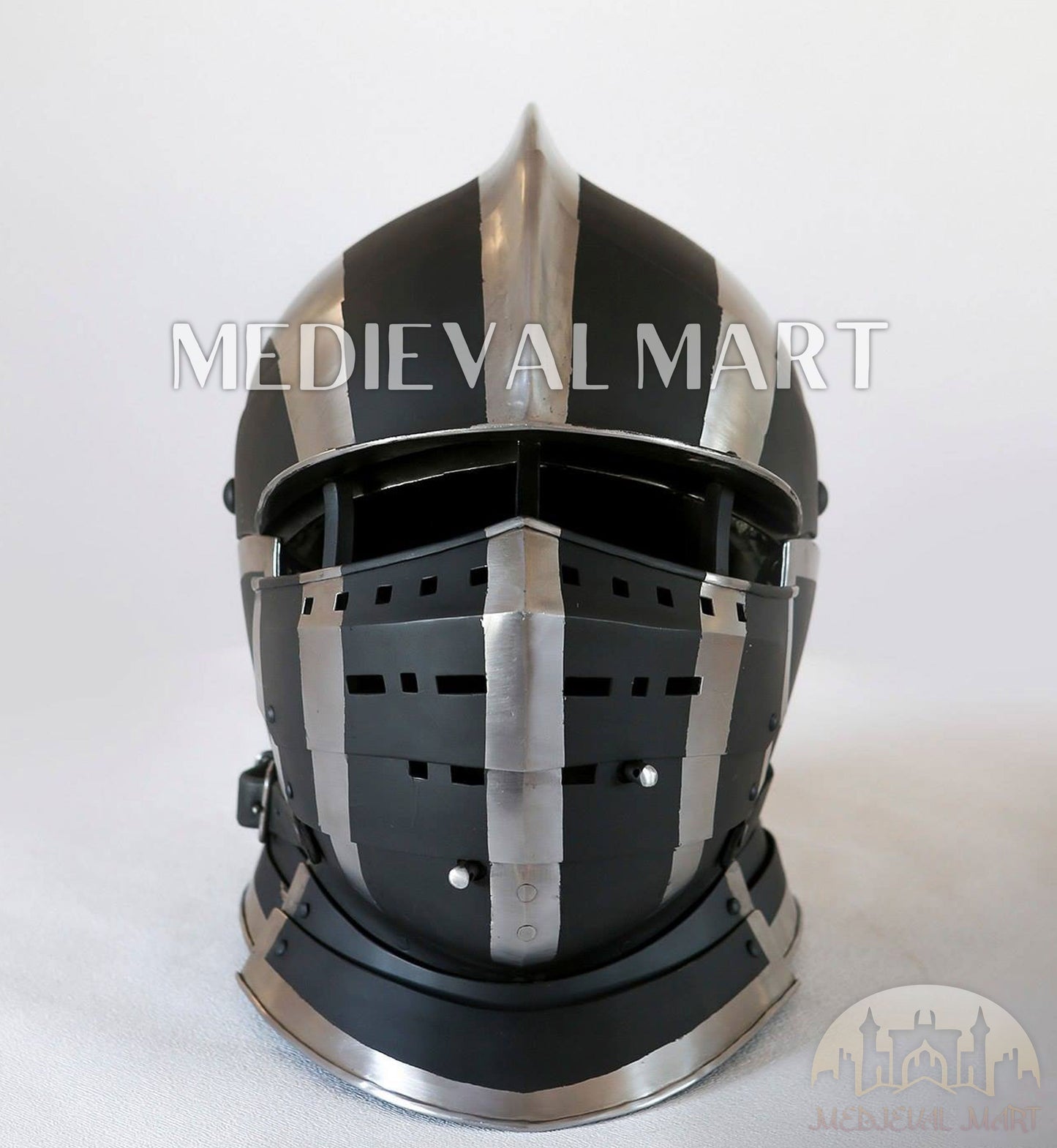 MEDIEVALMART FR Ensemble Exclusif De Gantelets Noirs Inspirés De Sauron Witcher LOTR Avec Décor Doré