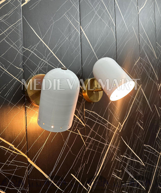 MEDIEVALMART FR Applique Murale en Laiton Fabriquée à la Main : Luminaire