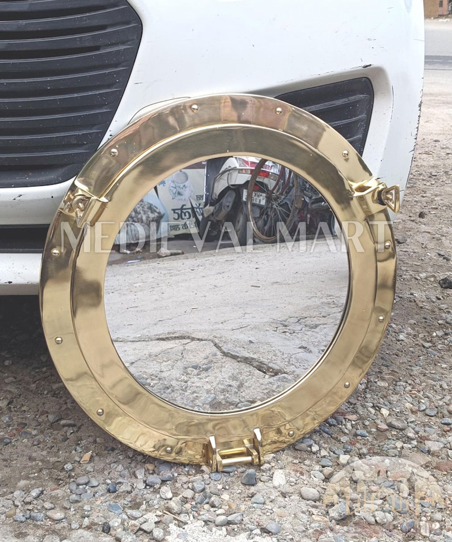 MEDIEVALMART FR Armure de Combat du XIVe Siècle – Ensemble Complet d’Armure de Buhurt avec Bassinet Klappvisor & Épée