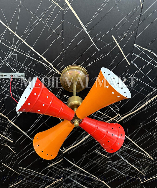 MEDIEVALMART FR Applique Murale en Laiton Fabriquée à la Main : Luminaire