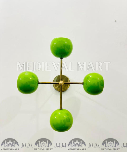 MEDIEVALMART FR Applique Murale en Laiton Fabriquée à la Main : Luminaire