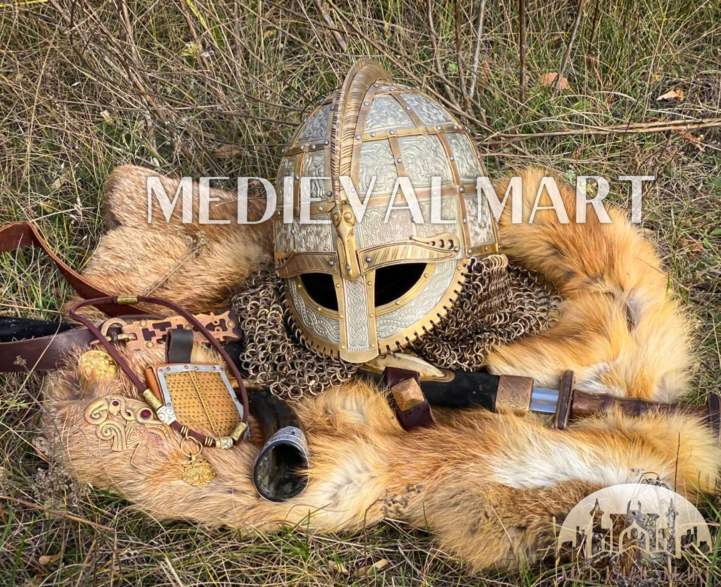 MEDIEVALMART FR Ensemble Exclusif De Gantelets Noirs Inspirés De Sauron Witcher LOTR Avec Décor Doré