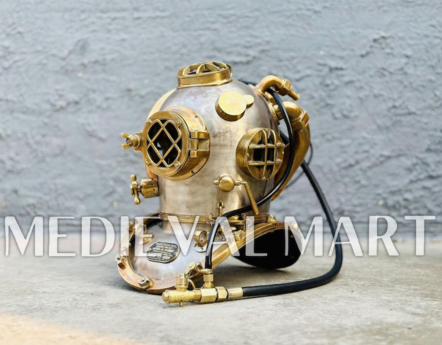 MEDIEVALMART FR Armure de Combat du XIVe Siècle – Ensemble Complet d’Armure de Buhurt avec Bassinet Klappvisor & Épée