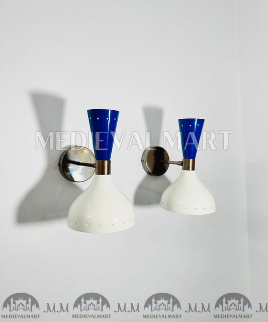 MEDIEVALMART FR Applique Murale Scarabée Vintage en Laiton : Luminaire Mural Mid-Century Modern