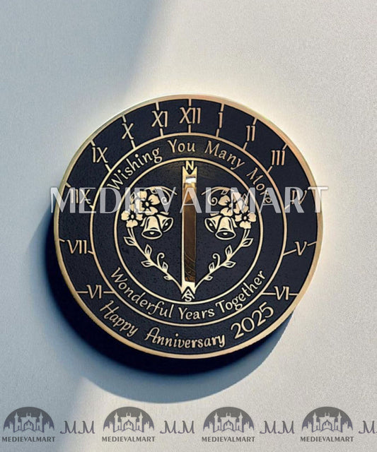 MEDIEVALMART FR Bouclier Viking Iconique Valhalla Noir/Gris – Ivar le Désossé avec Pointes en Fer | Cadeau pour Papa