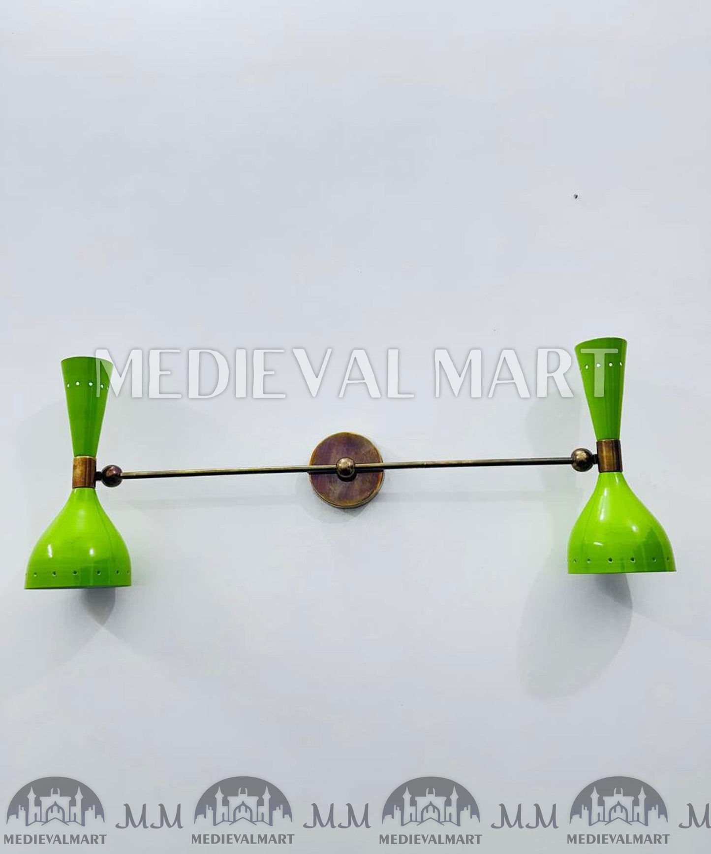 MEDIEVALMART FR Applique Murale en Laiton Fabriquée à la Main : Luminaire