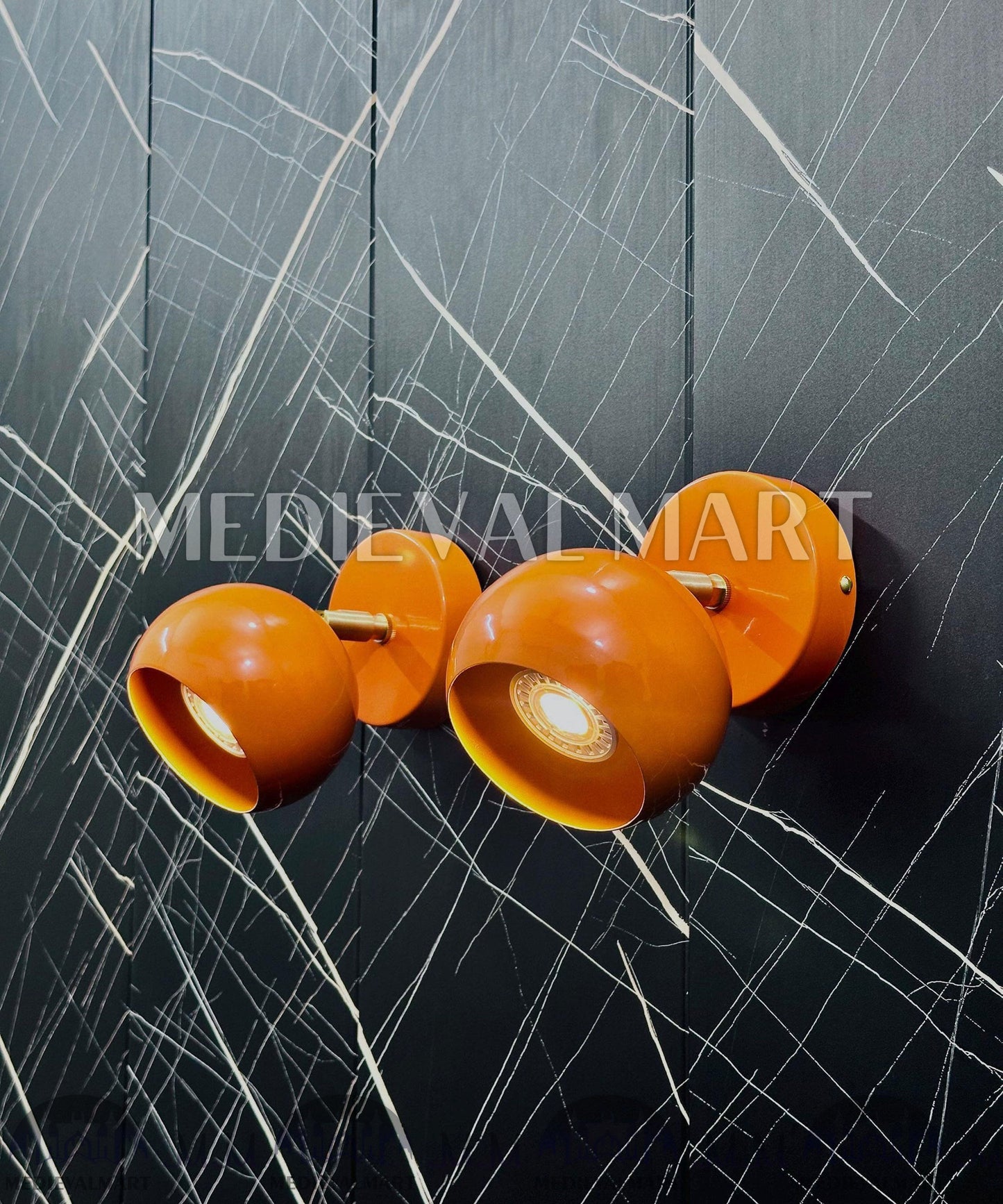 MEDIEVALMART FR Applique Murale en Laiton Fabriquée à la Main : Luminaire