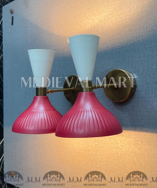 MEDIEVALMART FR Applique Murale Scarabée Vintage en Laiton : Luminaire Mural Mid-Century Modern