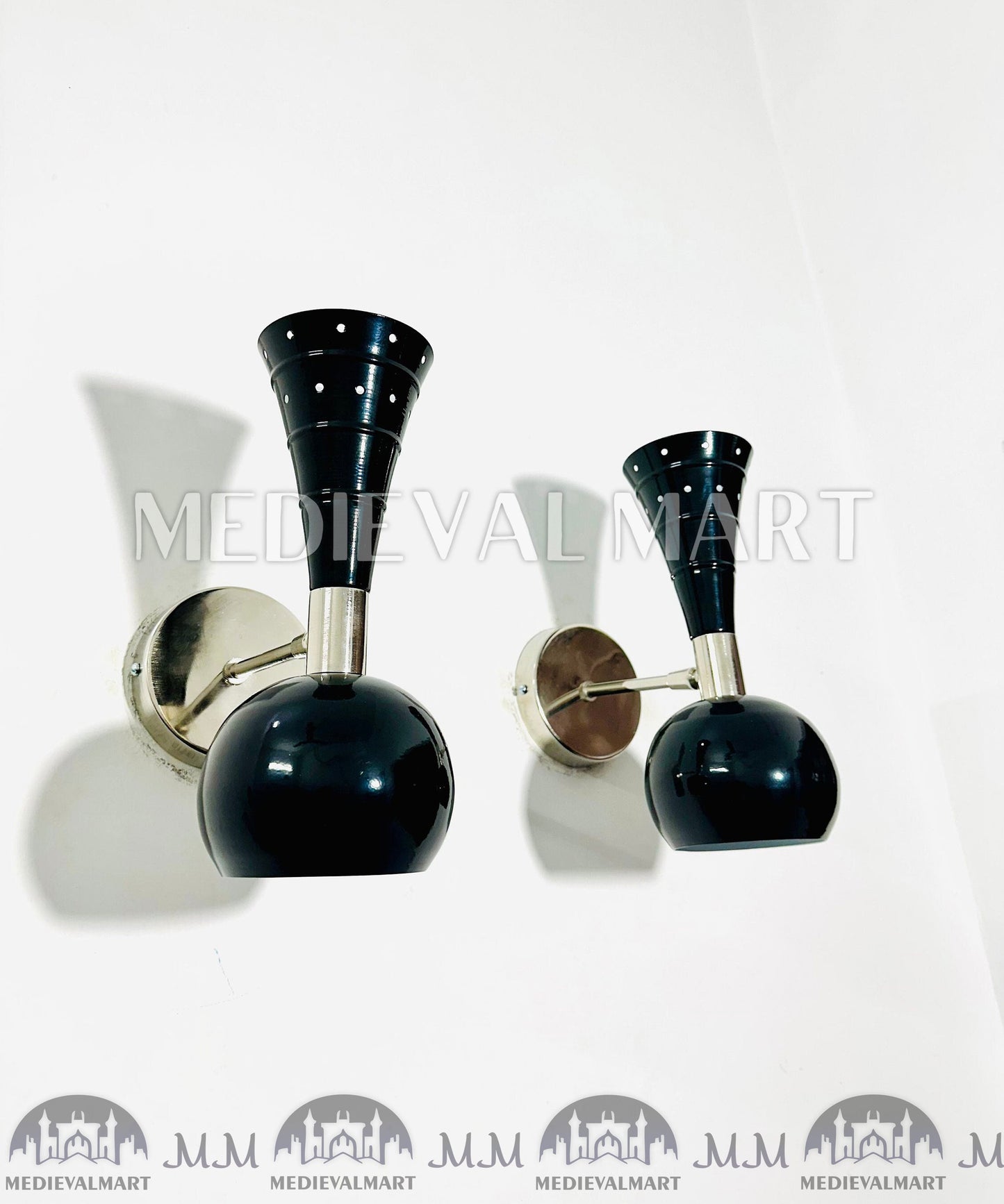 MEDIEVALMART FR Applique Murale Scarabée Vintage en Laiton : Luminaire Mural Mid-Century Modern