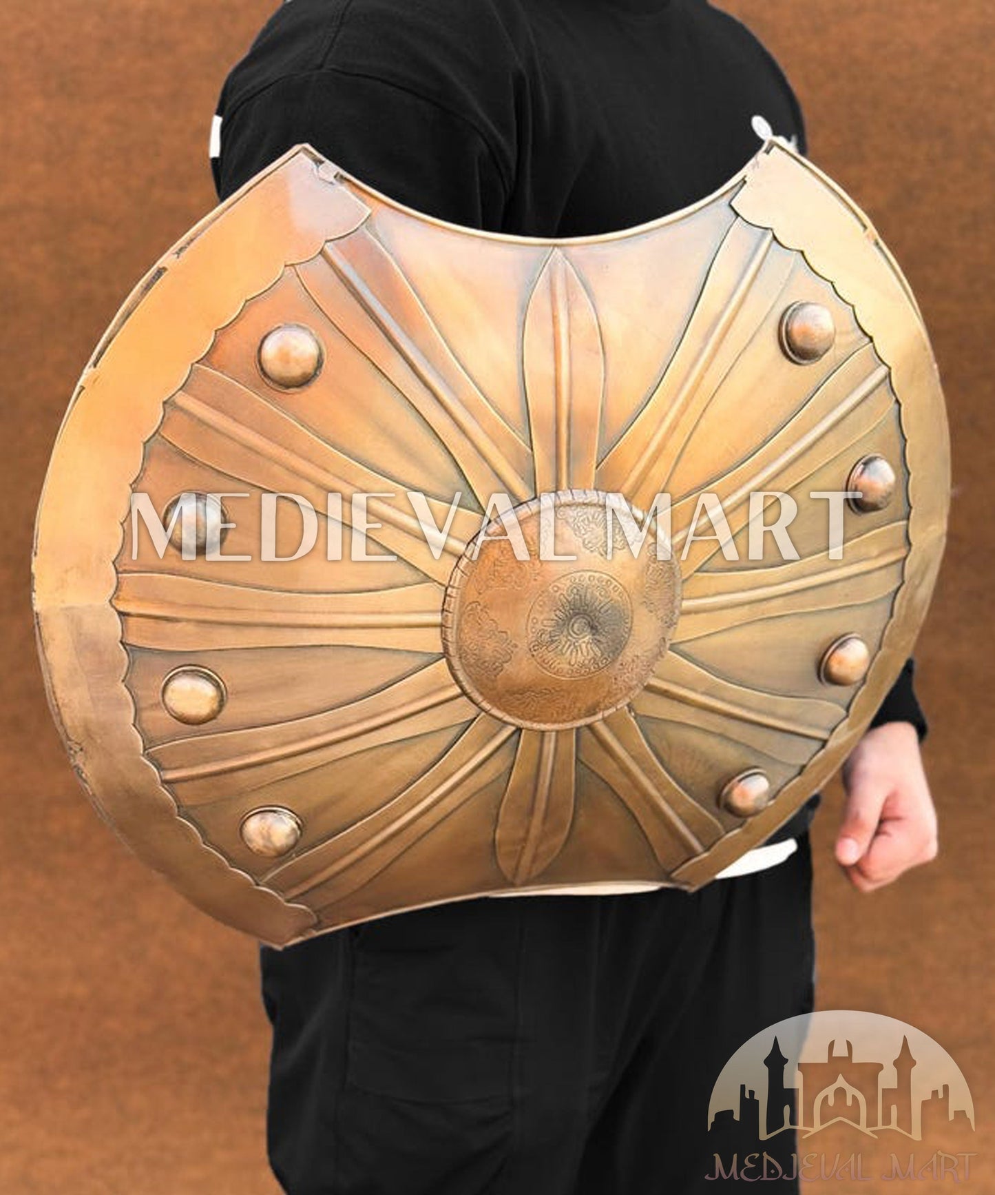 MEDIEVALMART FR Bouclier Endommagé de Steve Rogers – First Avengers | Cadeau pour Cosplay