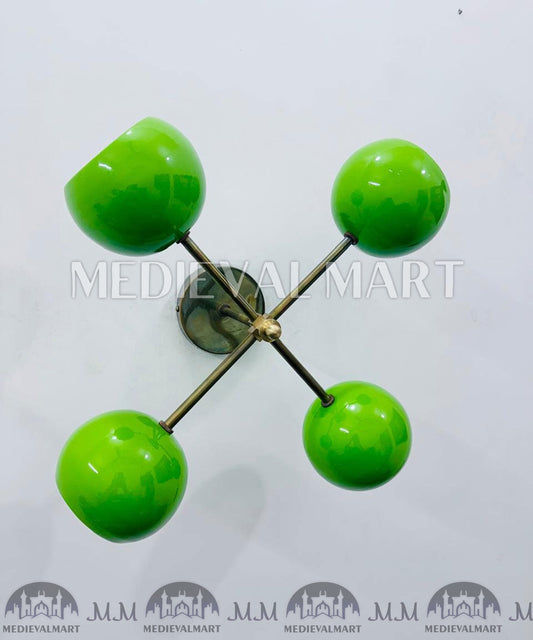 MEDIEVALMART FR Applique Murale en Laiton Fabriquée à la Main : Luminaire