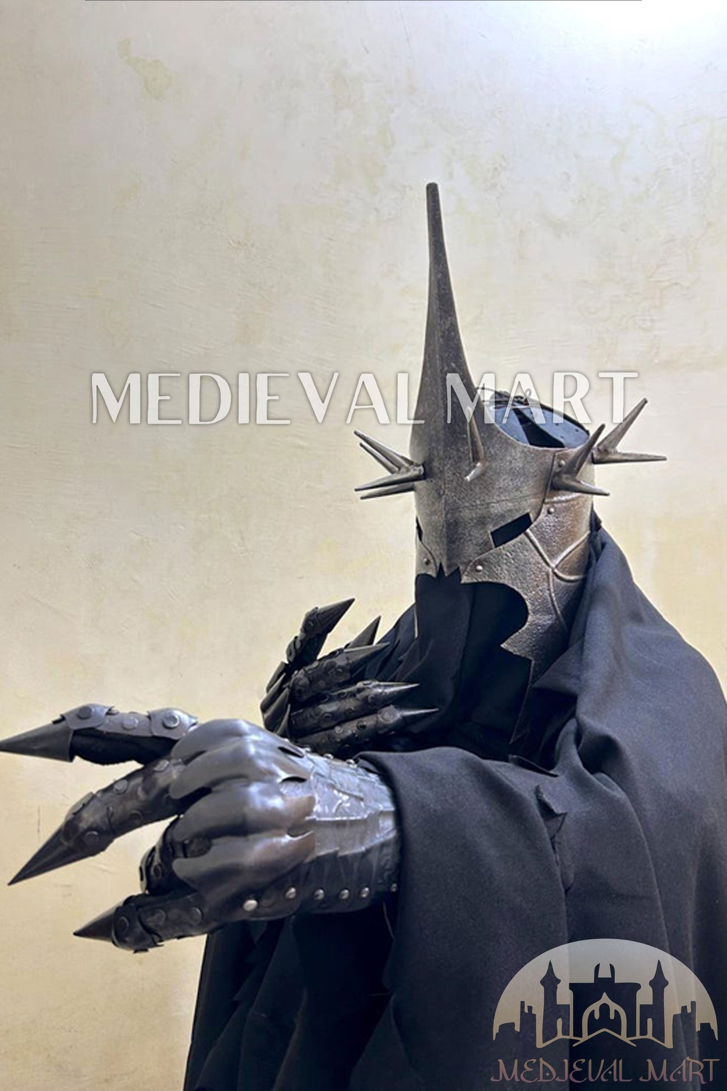 MEDIEVALMART FR Armure Médiévale de l’Empire Romain Kastenbrust – Armure Complète en Plaques avec Épée Alexander (ROA 1332)