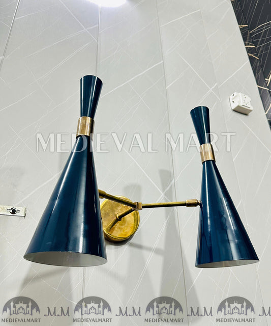 MEDIEVALMART FR Applique Murale en Laiton Fabriquée à la Main : Luminaire