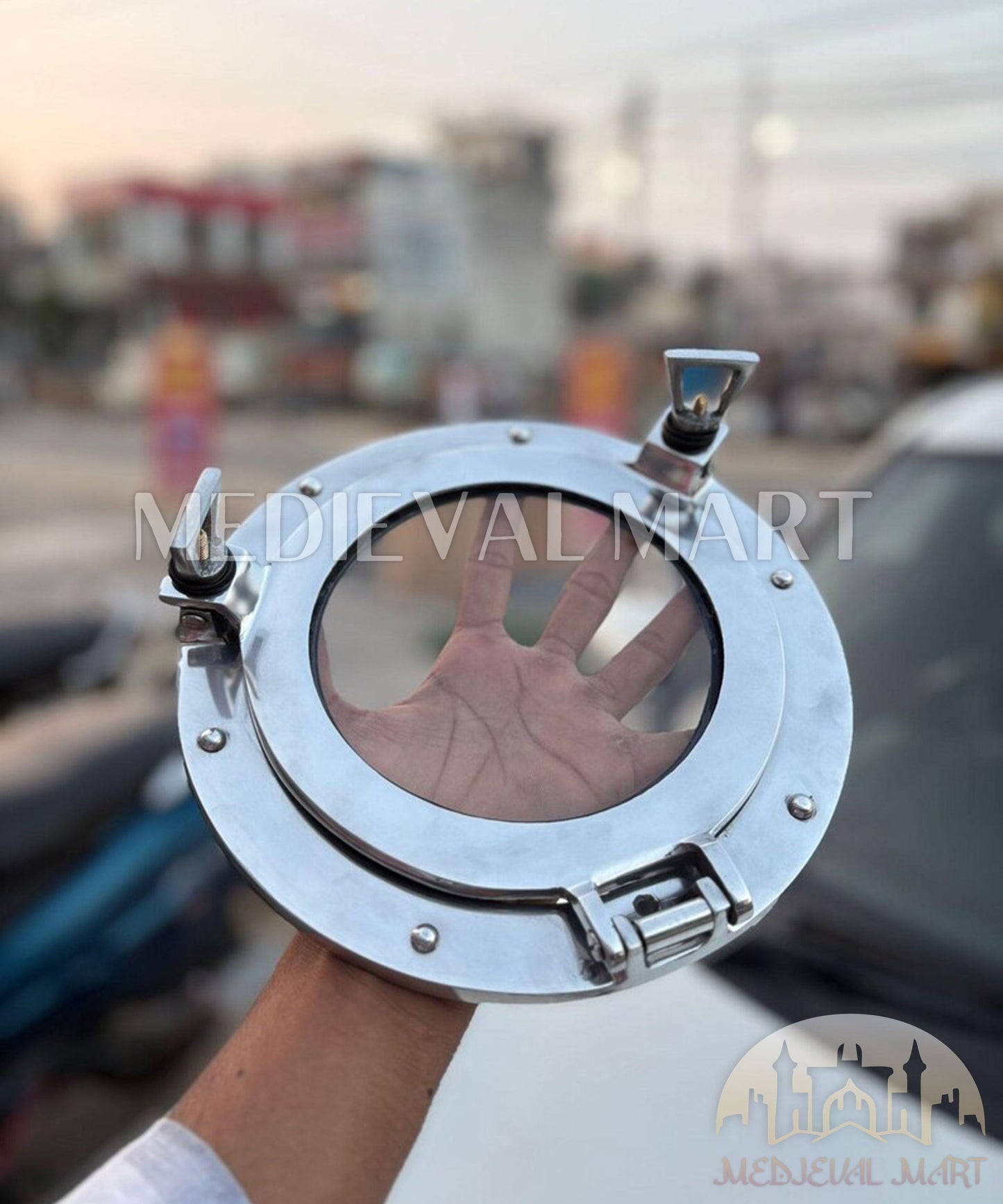 MEDIEVALMART FR Armure de Combat du XIVe Siècle – Ensemble Complet d’Armure de Buhurt avec Bassinet Klappvisor & Épée