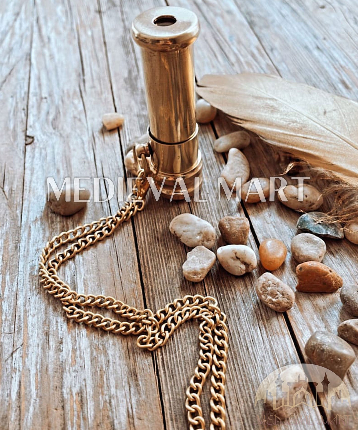 MEDIEVALMART FR Bouclier Médiéval Templier Inspiré de la Croix Zelda & Diable en Bois – Finition Bleue & Or | Cadeau pour Noël