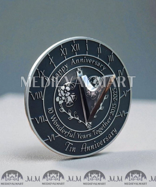 MEDIEVALMART FR Bouclier Viking Iconique Valhalla Noir/Gris – Ivar le Désossé avec Pointes en Fer | Cadeau pour Papa